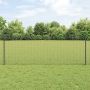 Tvora su stulpais Pilka 0,8 x 10 m Plienas ir PVC