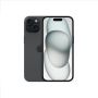 Apple | iPhone 15 | Black | 6.1  | Super Retina XDR | 2556 x 1179 pixels | A16 Bionic | Internal RAM 6 GB | 128 GB | Dual SIM | 4G | Main camera resolution 48+12 MP | Secondary camera resolution 12 MP | iOS | 17