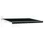 Elektrinė pavėsinė su Juoda 4 × 3 m Aliuminis