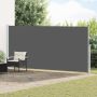 Ištraukiama šoninė užuolaida Antracito 600 x 220 cm Poliesteris
