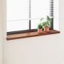 Langų palangė Ruda mediena 120 x 30 x 4,5 cm PVC