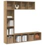 knygų spintelės 3 vnt Artisan Oak Engineered Wood