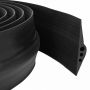Garažo Grindų Sandariklis Juoda 112 x 20 mm 5,5 m EPDM guma