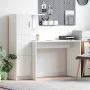 Stalas 2 pcs Balta