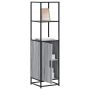 Highboard Gray Sonoma inžinerinis medis ir metalas