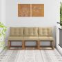 3 Vienetas Lauko vidurinė sofa