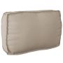Pagalvėlė Taupe 70 x 40 x 12 cm Oksfordo audinys