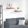 Sieninė lentyna 2 pcs Raudona 40 x 23,5 x 4 cm Apdirbta mediena