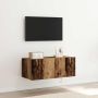 TV sieninė spintelė Senovinis medis 80 x 35 x 31 cm