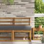 Lauko sofa pagalvėlė Antracitas 60 x 60 x 8 cm Poliesteris