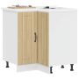virtuvės kampinė spintelė Lucca Sonoma Oak Engineered Wood