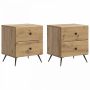Šalia lovos spintelė 2 pcs Artisano ąžuolo 43 x 34,5 x 47,5 cm