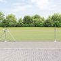 Tvorelės stulpas Sidabro 10 x 0,5 m (13 mm tinklelis) Plienas
