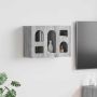 Pakabinama spintelė su lentyna Pilkas Sonoma 60 x 20 x 40 cm