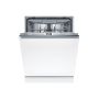 Bosch Dishwasher | SMV4EMX71S | Built-in | Width 60 cm | Number of place settings 14 | Number of programs 6 | Energy efficiency class B | Display | AquaStop function | White