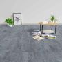 Grindų lentos 55 pcs Pilka 5,11 m² PVC