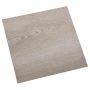 Savesiūnančių Grindų Plokštės 30,5 x 30,5 cm 20 pcs PVC Taupe
