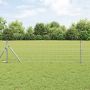 Tvora su stulpais Sidabro 0,4 x 10 m Plienas ir PVC