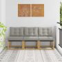 3 Vienetas Lauko Vidurinis Sofa