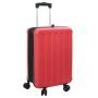 Lagaminas su užraktu Raudona 34 x 23 x 55.5 cm ABS plastikas