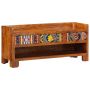 Batų suolelis Medus ruda 100 x 35 x 45 cm Alyvuogių masyvas