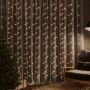 LED lempučių užuolaida, 3x3m, 300 šiltų baltų LED lempučių