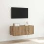 TV sieninė spintelė Amatininkų ąžuolas 80 x 35 x 31 cm