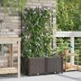 Sodo vazonas 2 pcs Ruda Plienas