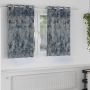 Aksominio tipo užuolaidos 2 pcs Sidabrinė Pilka 140 x 140 cm