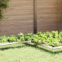 Sraigių tvora 4 pcs Sidabro 10 x 10 x 25 cm