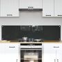 Virtuvės užpakalinė plokštė 2 pcs Tamsiai pilka 80 x 40 cm