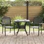 Sodo stalo komplektas 3 pcs Juoda Liejamasis aliuminis