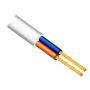 Kabelis Lietkabelis H03VVH2-F, 2 x 0,5 mm², juodas