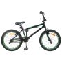 BMX Dviratis 20 Colių skirta vyresniems nei 9 metų Juoda