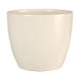 Vazonas Scheurich Creme 27874, keramika, Ø 22 cm, smėlio