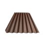 Banguotas lakštas Eternit AGRO L, 8B, 1130 x 1750 mm, rudas