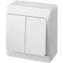 Jungiklis ELEKTRO-PLAST HERMES, 2 klav., IP44