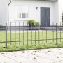 Sodo tvora 2 pcs Pilka 3,4 x 0,6 m Miltelinis plienas