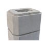 Betonininis tvoros blokelis RTE-20x25x15-K-S