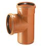 Lauko kanalizacijos trišakis Wavin, Ø 110 / 160 mm, 90°