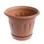 Vazonas Uniplastex Primavera UDP22, Ø 22 cm, rudas