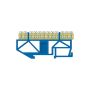  Įnulinimo kaladėlė Pawbol LZ 12/N, DIN, 12x16 mm², mėlyna