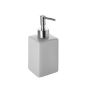 Skystojo muilo dozatorius GEDY VERBENA VE81, 0,34 l, baltas