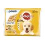 Konservas Pedigree Pouch Junior, su paukštiena,  4 x 100 gr