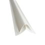 Plastikinės dailylentės išorinis kampas, balta, 300 cm