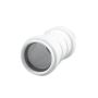 Vidaus kanalizacijos dviguba mova HTplus, Ø 32 mm, balta
