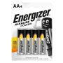 Elementai ENERGIZER AA/LR6, 1,5V, 4 vnt.