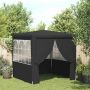 Proginė palapinė sienomis, antracito, 2,5x2,5m, 90g/m²