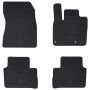 Automobilių kilimėlis 4 pcs Juoda tinkamas Nissan QASHQAI TPE