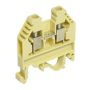 Gnybtas ETI DIN, 4 mm², 2 viet., 32 A, rudas